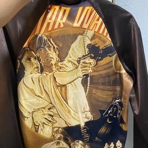 Star Wars jacket. Size Small (runs big). Brown.